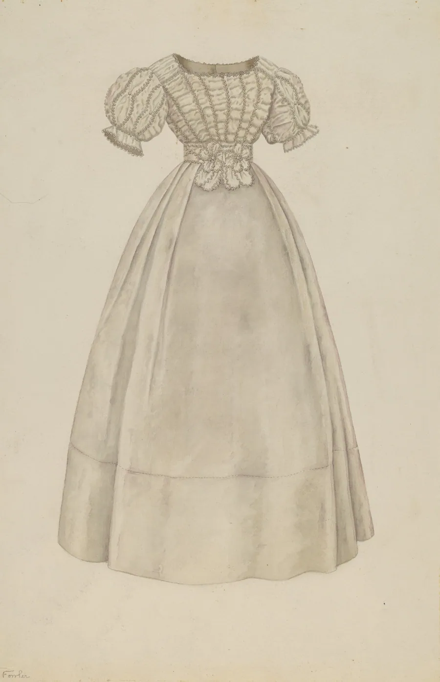 Wedding Dress by Catherine Fowler
