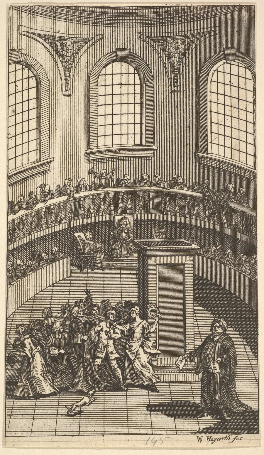 Frontispiece to Nicholas Amhurst's "Terrae-Filius" by Nicholas Amhurst