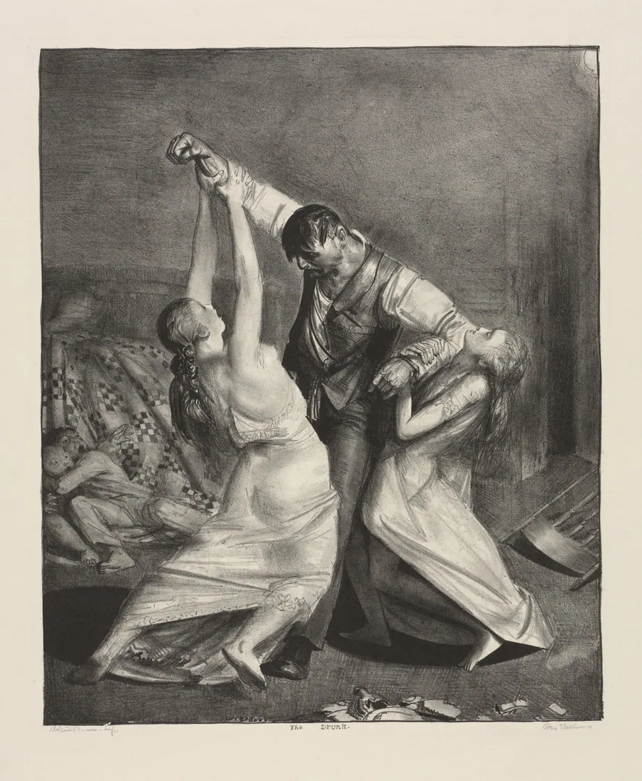 The Drunk by George Bellows