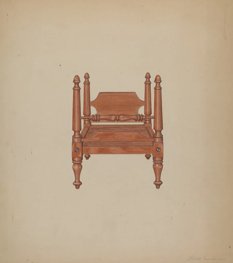 Doll Bed by Therkel Anderson