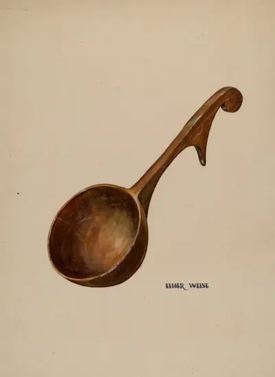 Wooden Dipper