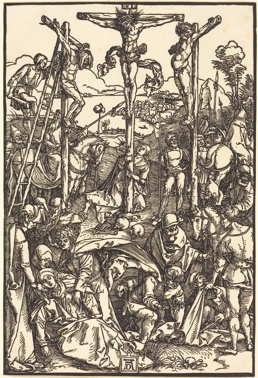 Calvary with the Three Crosses by Albrecht Dürer