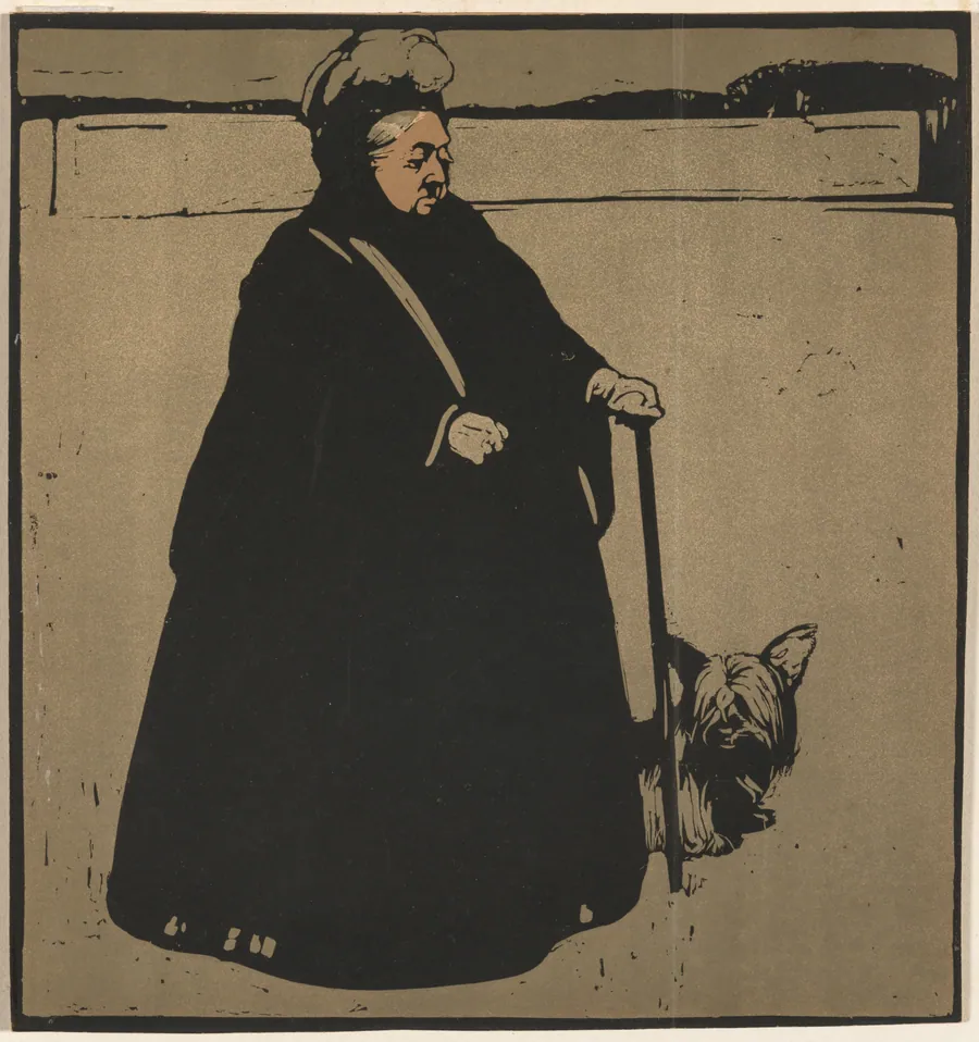 Twelve Portraits: H. M. the Queen by William Nicholson