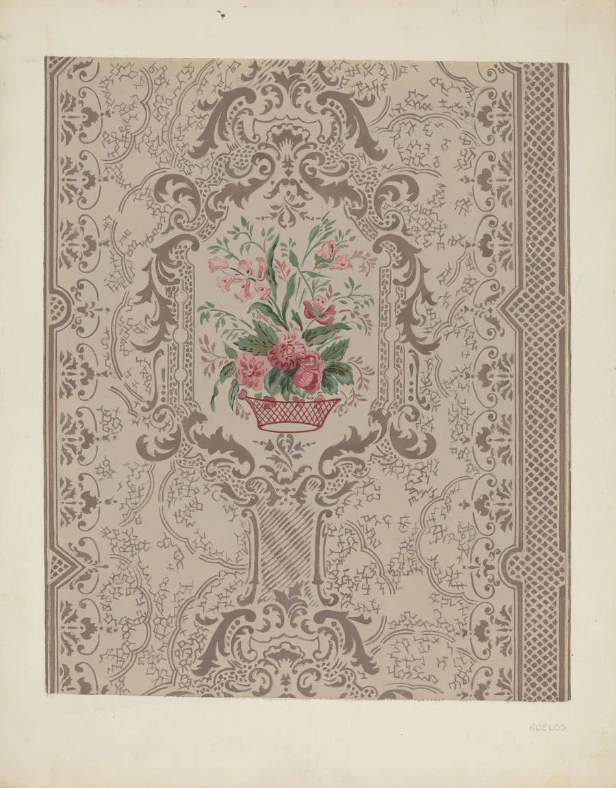 Bandbox (Wall Paper) by Gilbert Sackerman