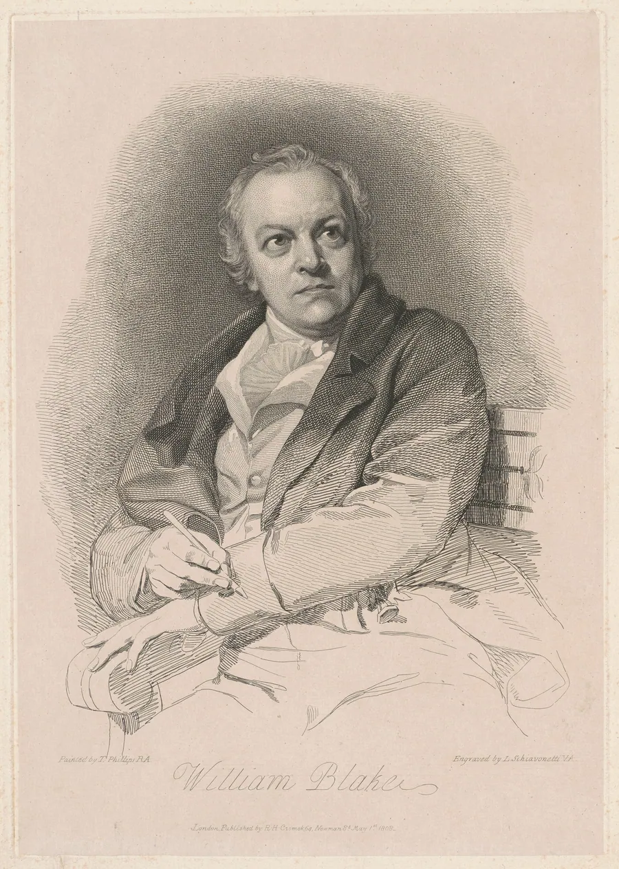 William Blake by Luigi Schiavonetti