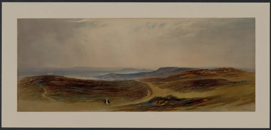The Valley of the Tyne, My Native Country near Henshaw by John Martin