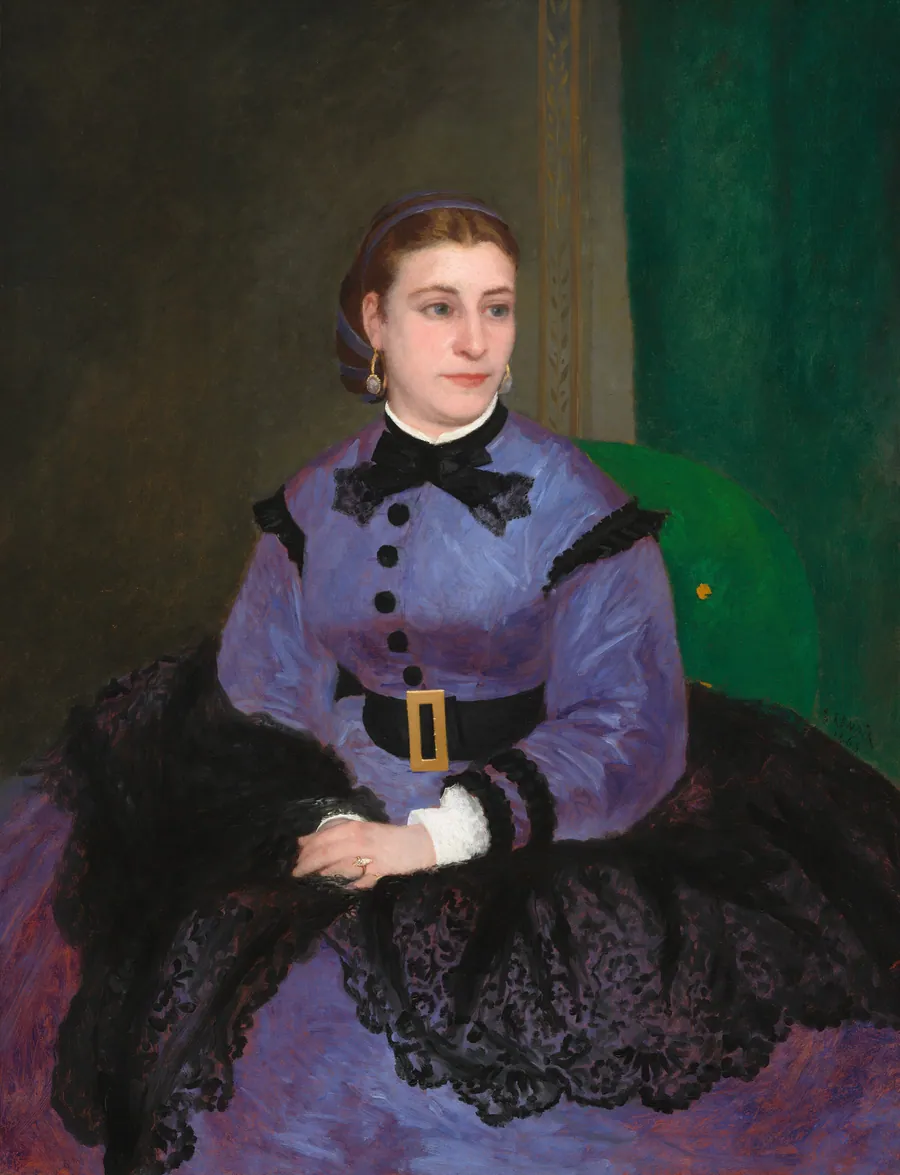Mademoiselle Sicot by Auguste Renoir