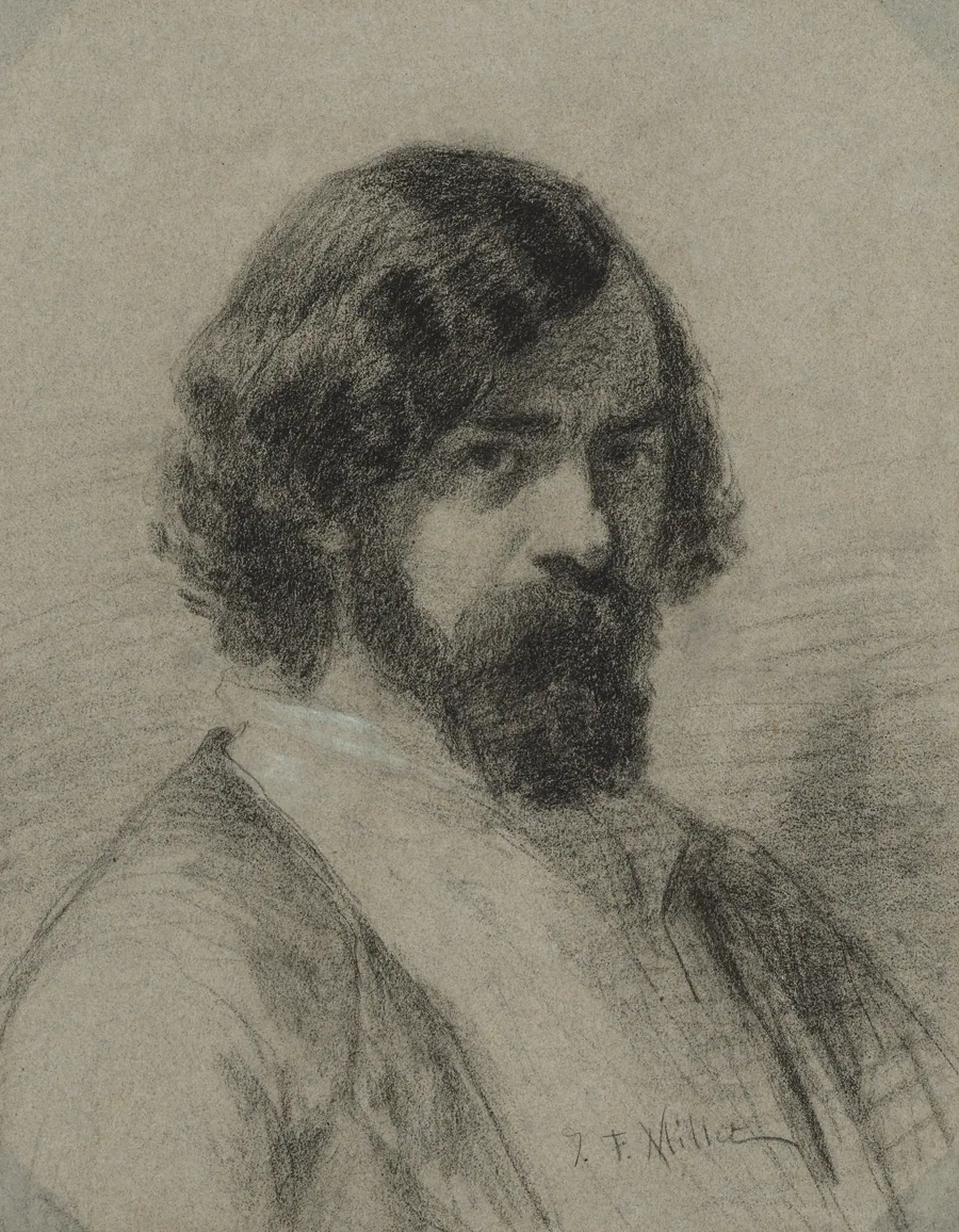 Portrait of Narcisse Virgile Diaz de la Peña by Jean-François Millet