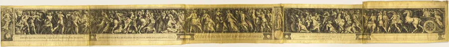 The Rape of the Sabine Women and The Triumph of Two Emperors by Cherubino Alberti