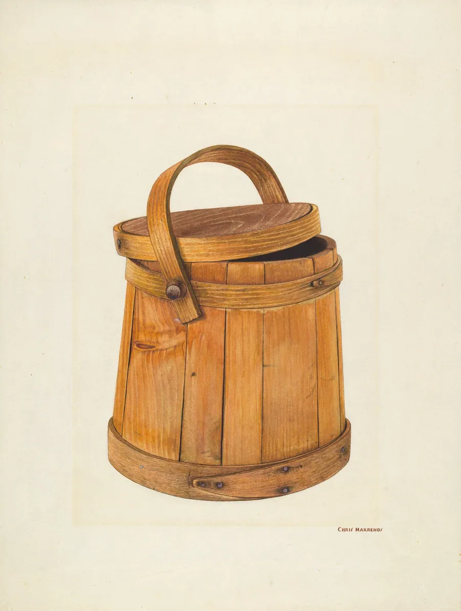 Maple Sugar Bucket by Chris Makrenos