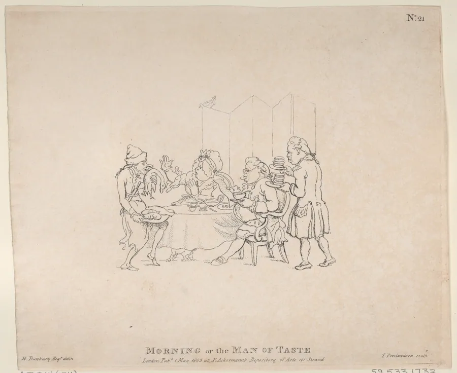 Morning, or, the Man of Taste by Rudolph Ackermann, London