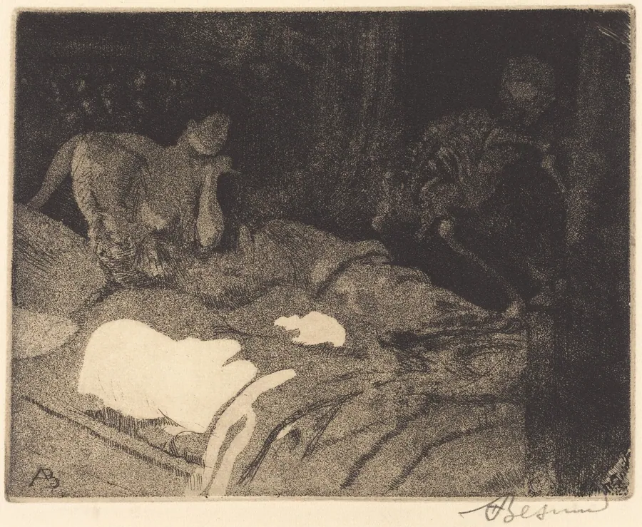 The Enigma (L'énigme) by Albert Besnard