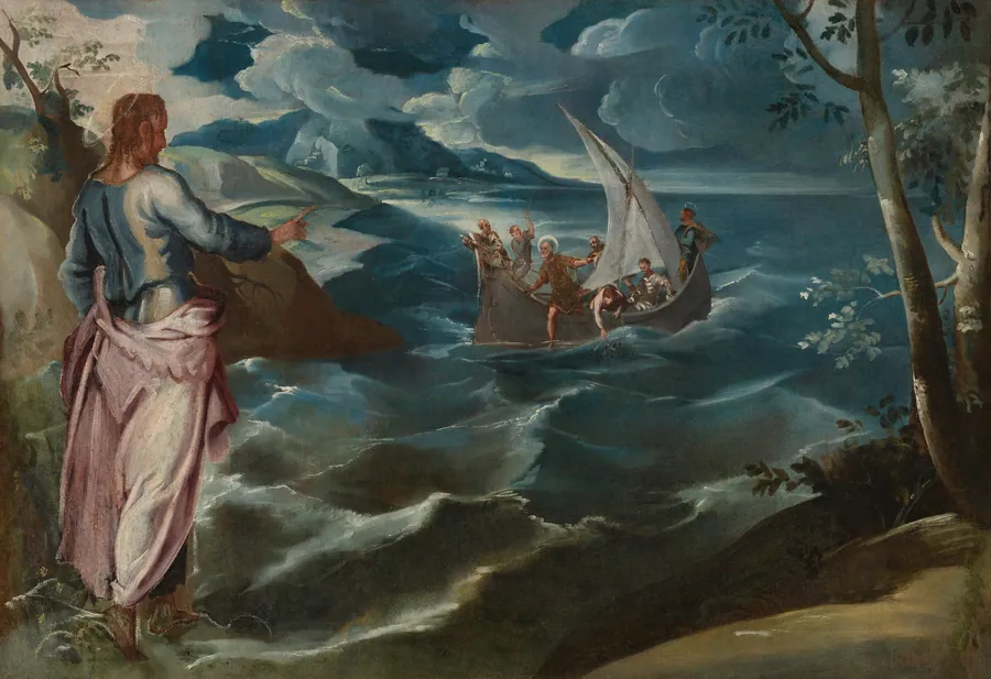 Christ at the Sea of Galilee by Anonymous Artist