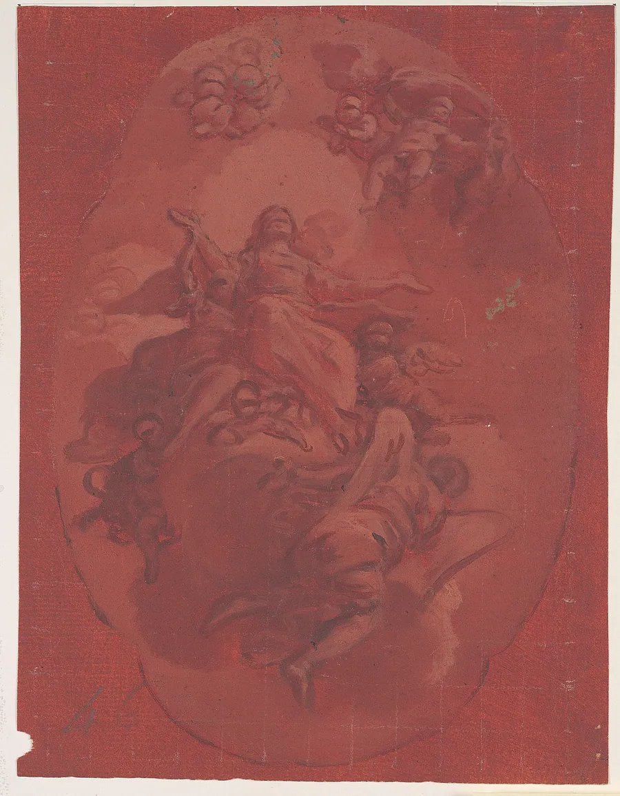 Marias himmelfart by Francesco Narici