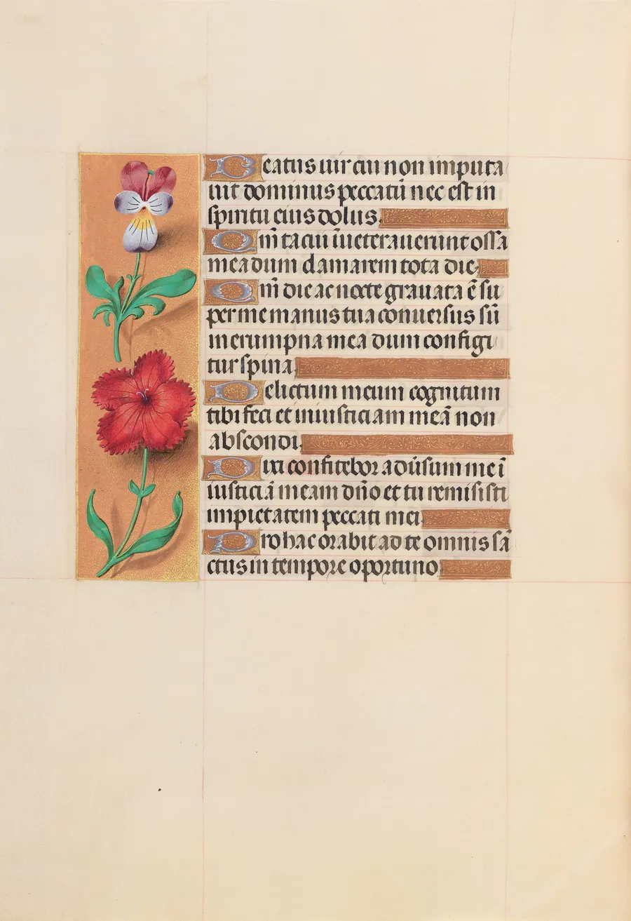 Hours of Queen Isabella the Catholic, Queen of Spain:  Fol. 201v by Master of the First Prayerbook of Maximillian