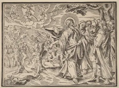 Christ Tells His Disciples of the Last Judgment