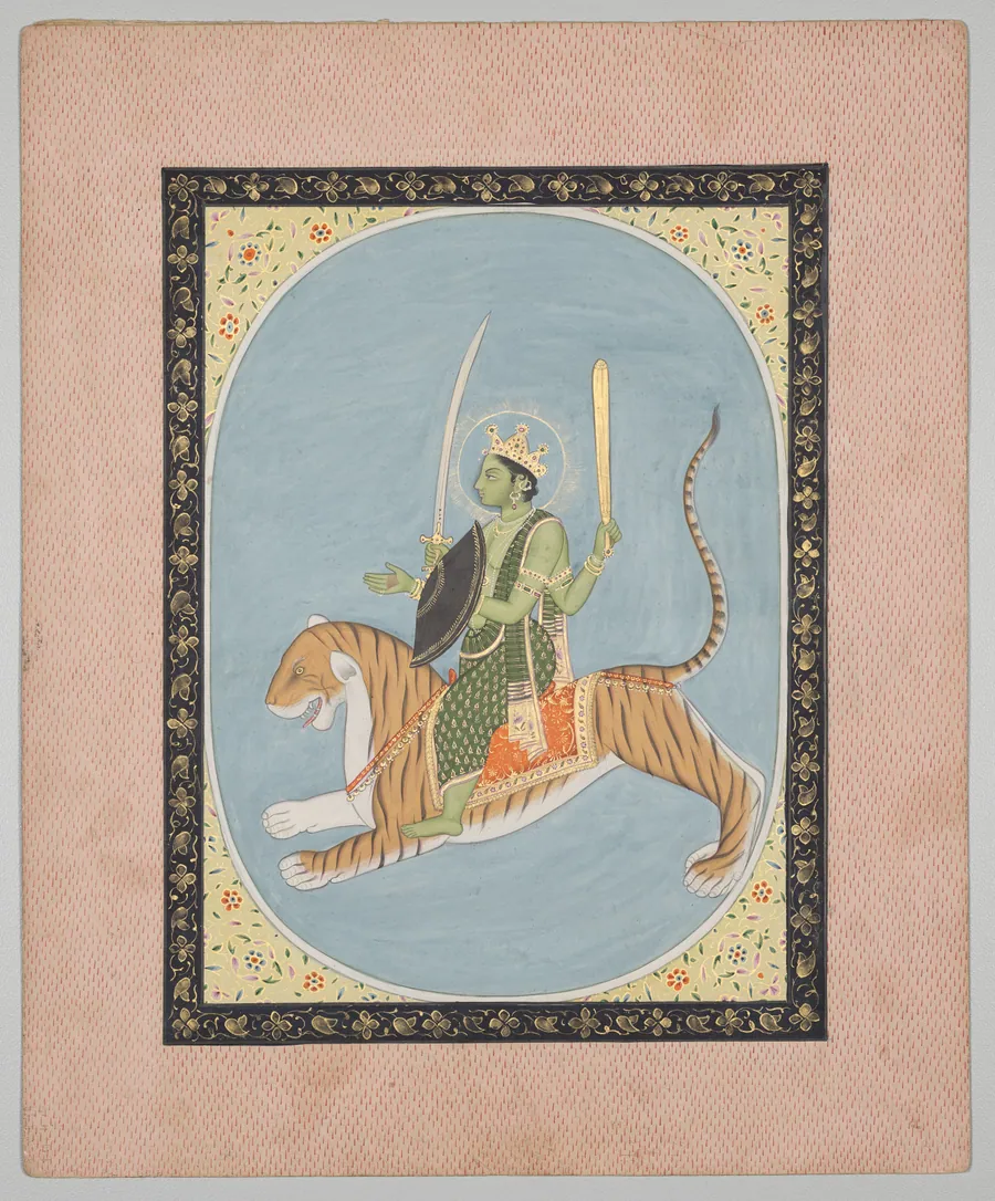 Mercury (Budha), from a Mandi Astrology Series by Sanju