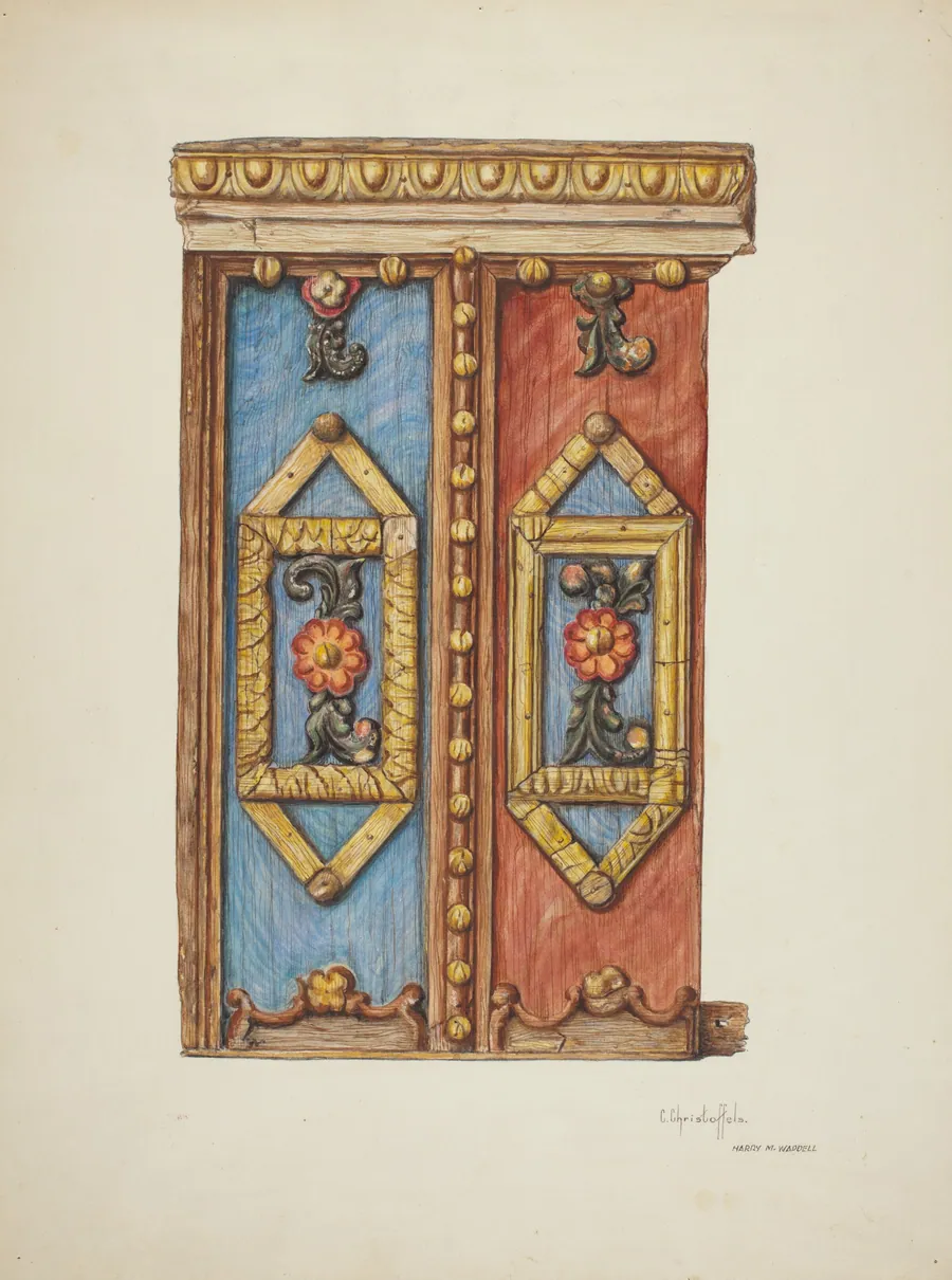 Pulpit Panel by Harry Mann Waddell