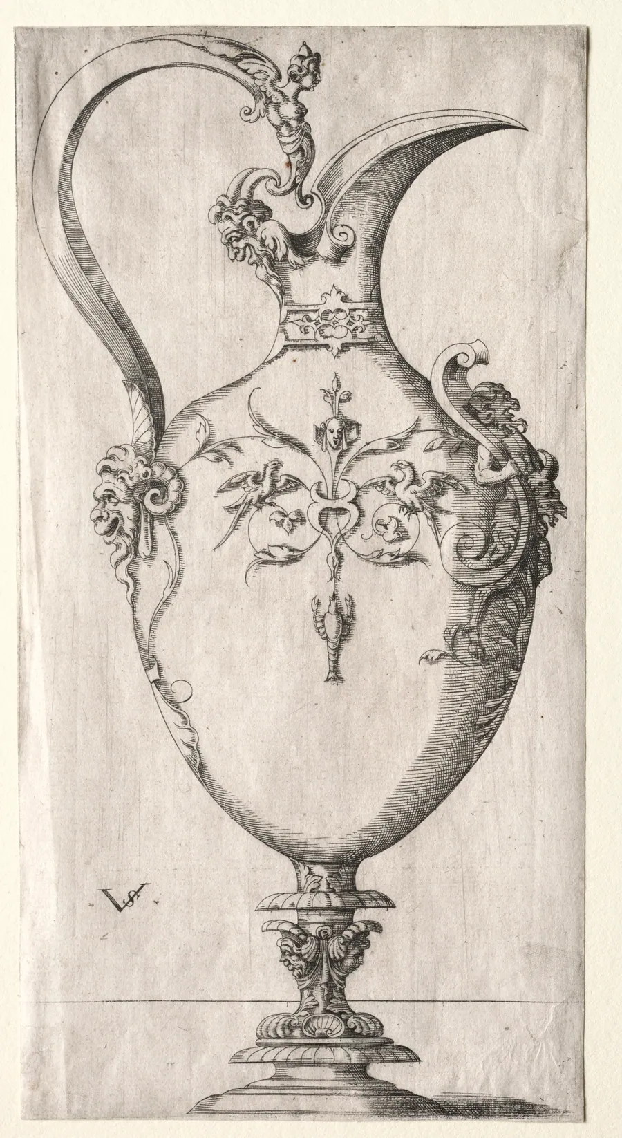 Design for a Ewer by Virgil Solis