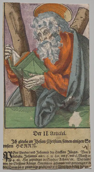 Andrew from Christ, the Apostles, and Saint Paul