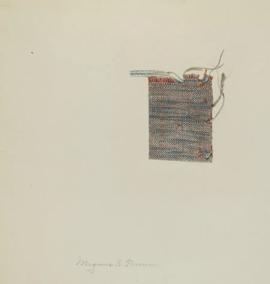 Linen and Cotton Homespun by Magnus S. Fossum
