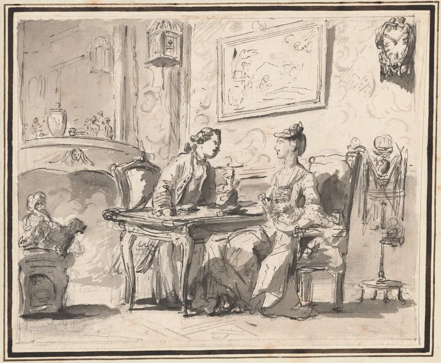 Conversation Piece by Sigmund Freudenberger