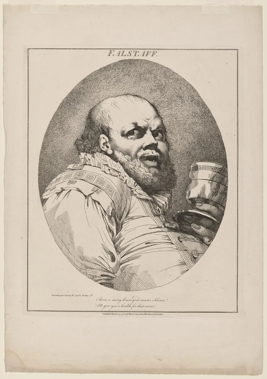 Falstaff by John Hamilton Mortimer