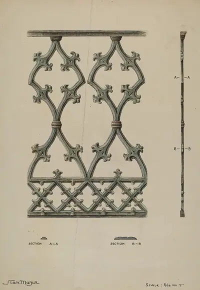 Cast Iron Balcony