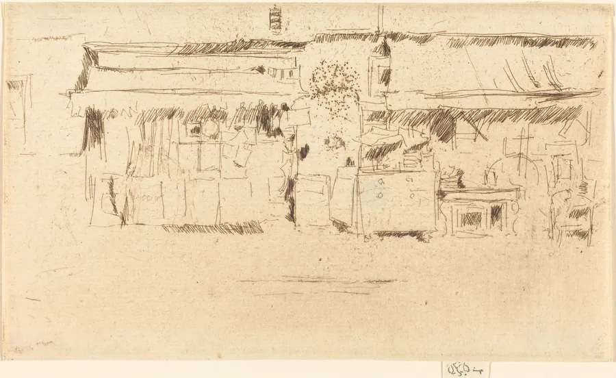 Furniture Shop by James McNeill Whistler