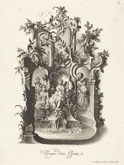Project d'une Grotte (Plan for a Grotto)