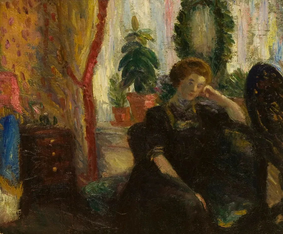 The Artist's Wife by William Glackens, American, b. Philadelphia, Pennsylvania, 1870–1938