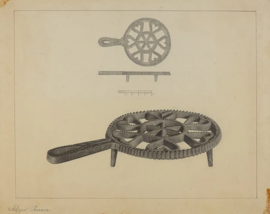 Pa. German Flat-iron Stand by Filippo Porreca