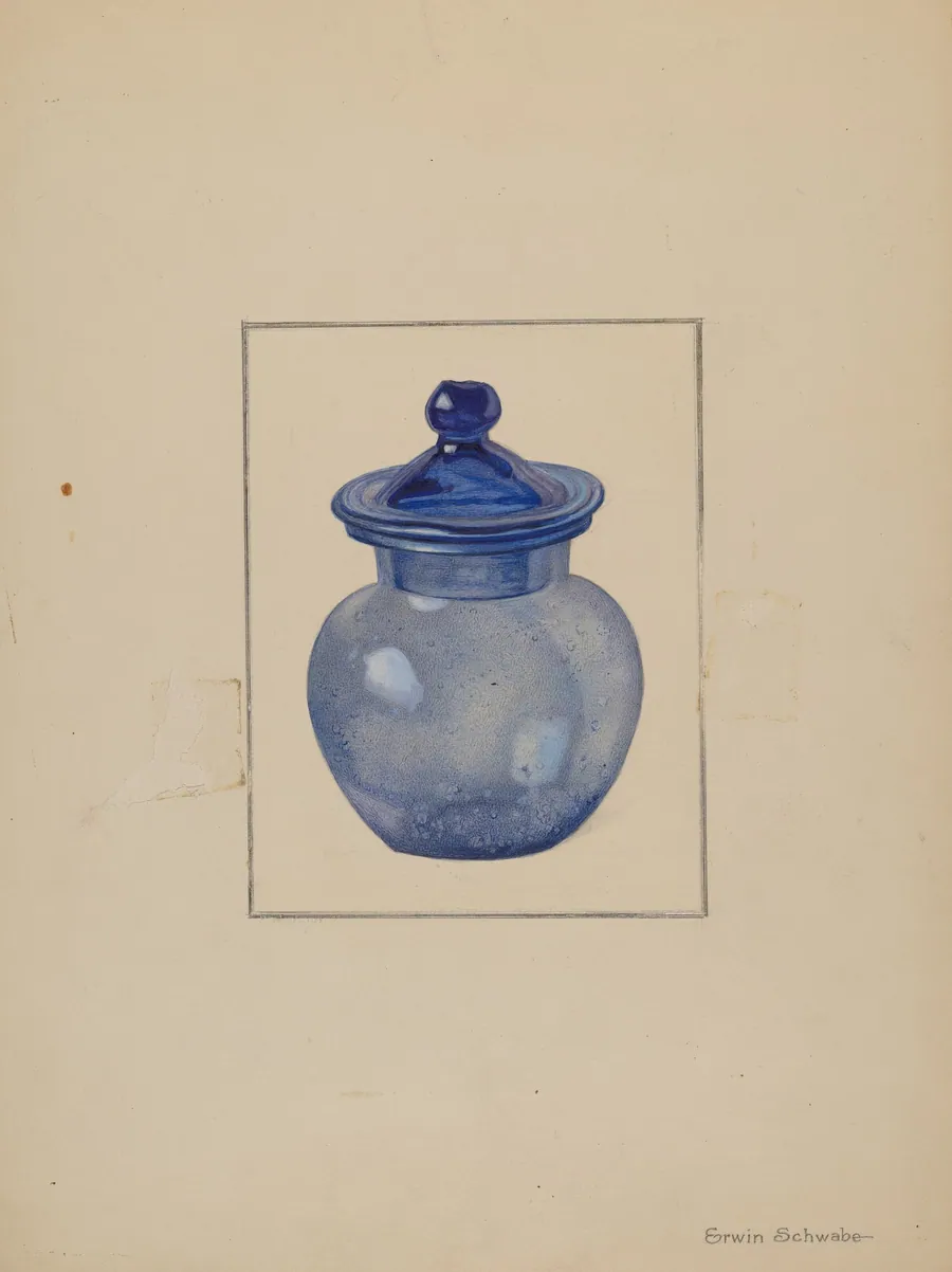 Rose Petal Jar by Erwin Schwabe