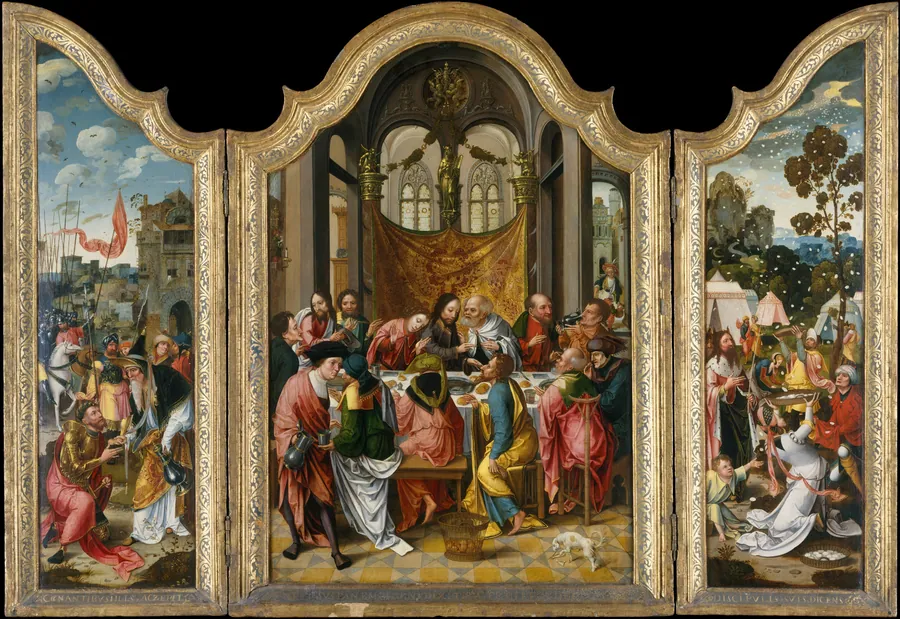The Last Supper by Netherlandish (Antwerp Mannerist) Painters