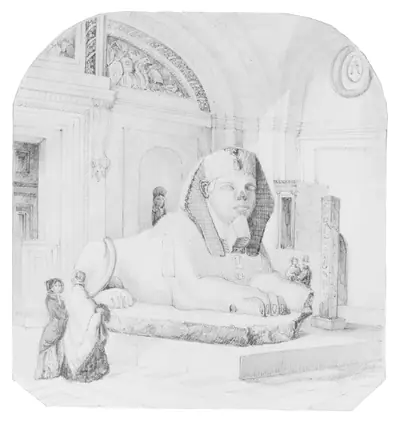 Sphinx in the Louvre