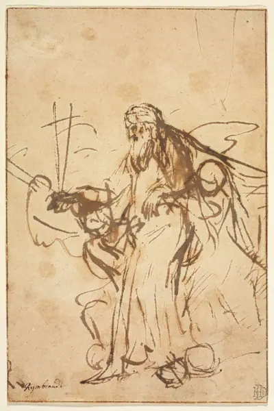 God the Father Supported by Angels