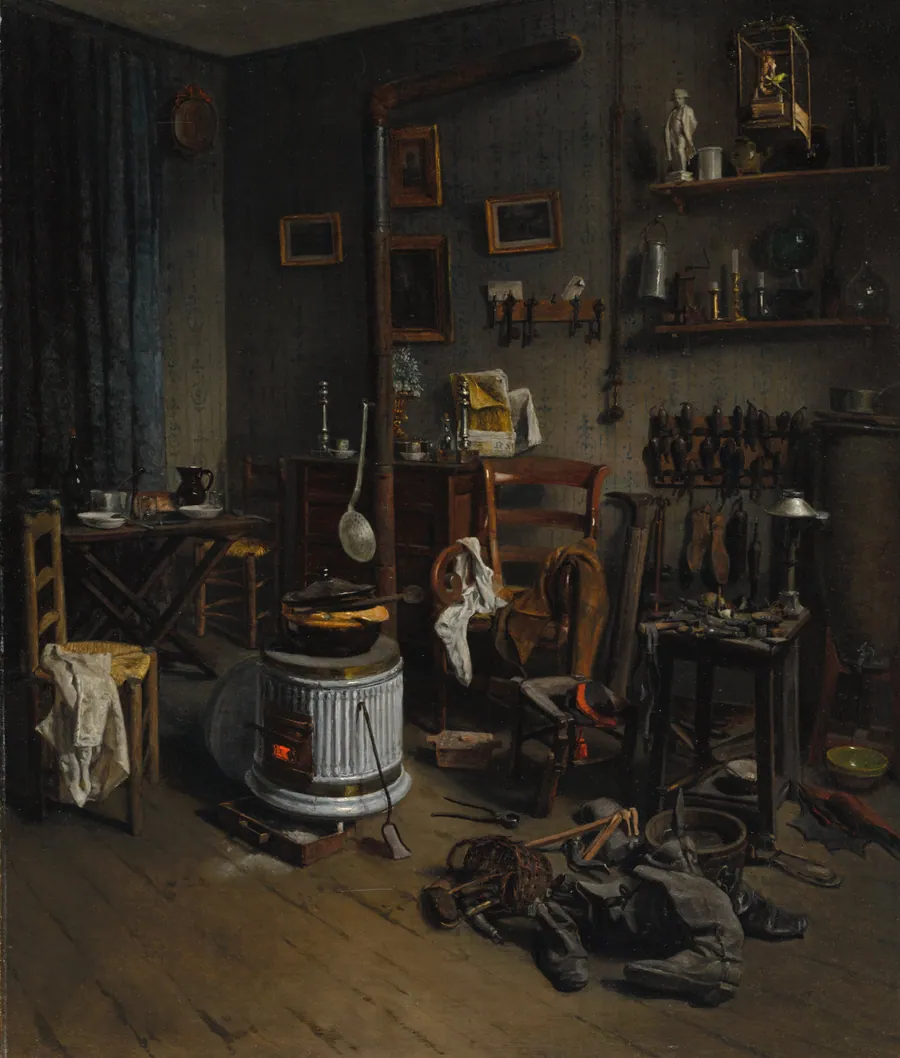 Cobbler's Quarters by Jean-Alphonse Duplessy