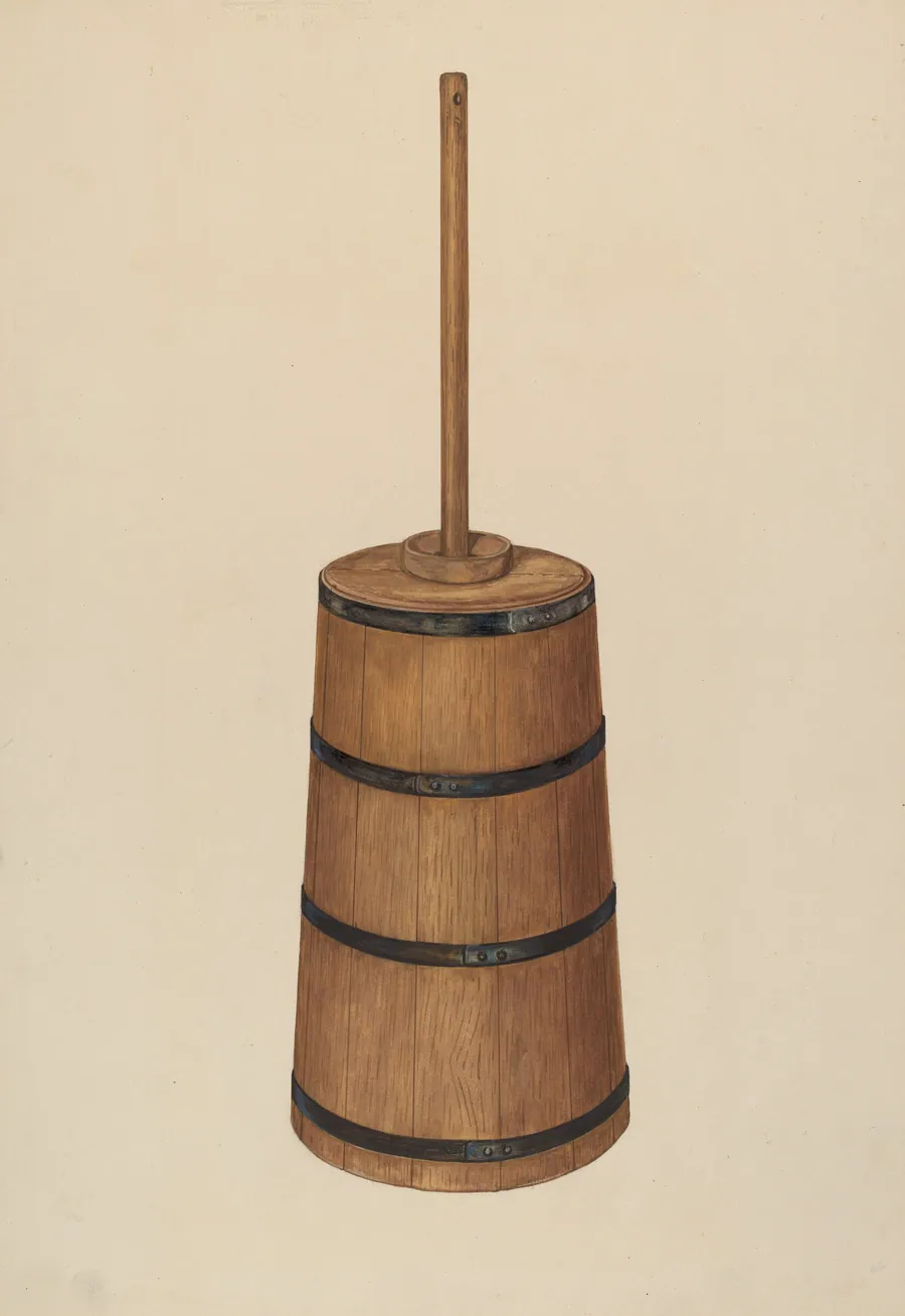 Handmade Churn by Rex F. Bush