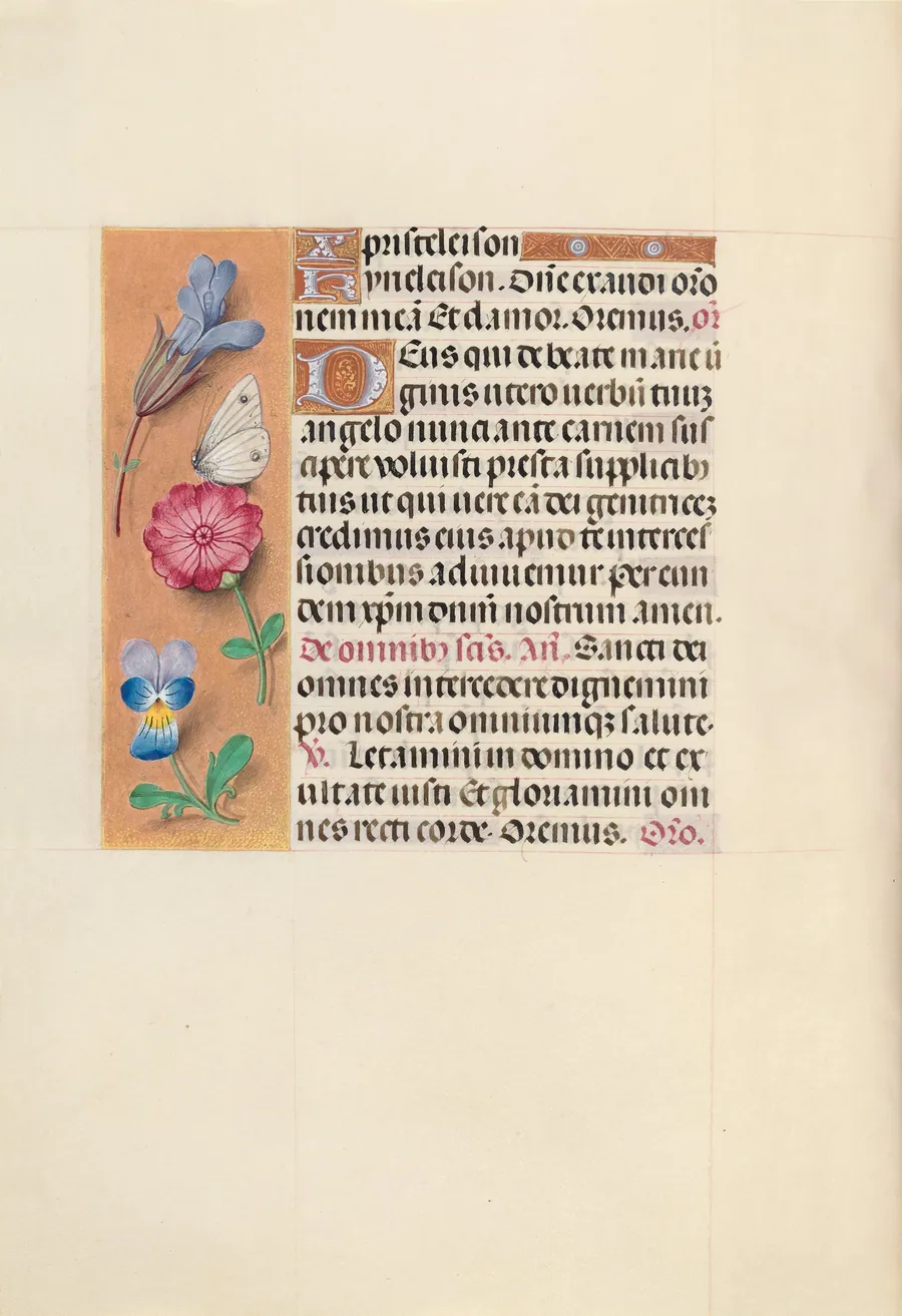Hours of Queen Isabella the Catholic, Queen of Spain:  Fol. 124v by Master of the First Prayerbook of Maximillian
