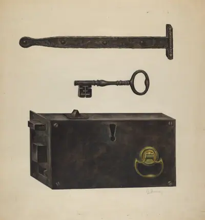 Lock, Key, Hinge