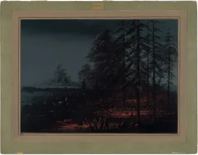 Bivouac of a Sioux War Party