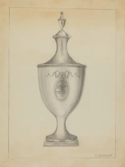 Silver Sugar Urn