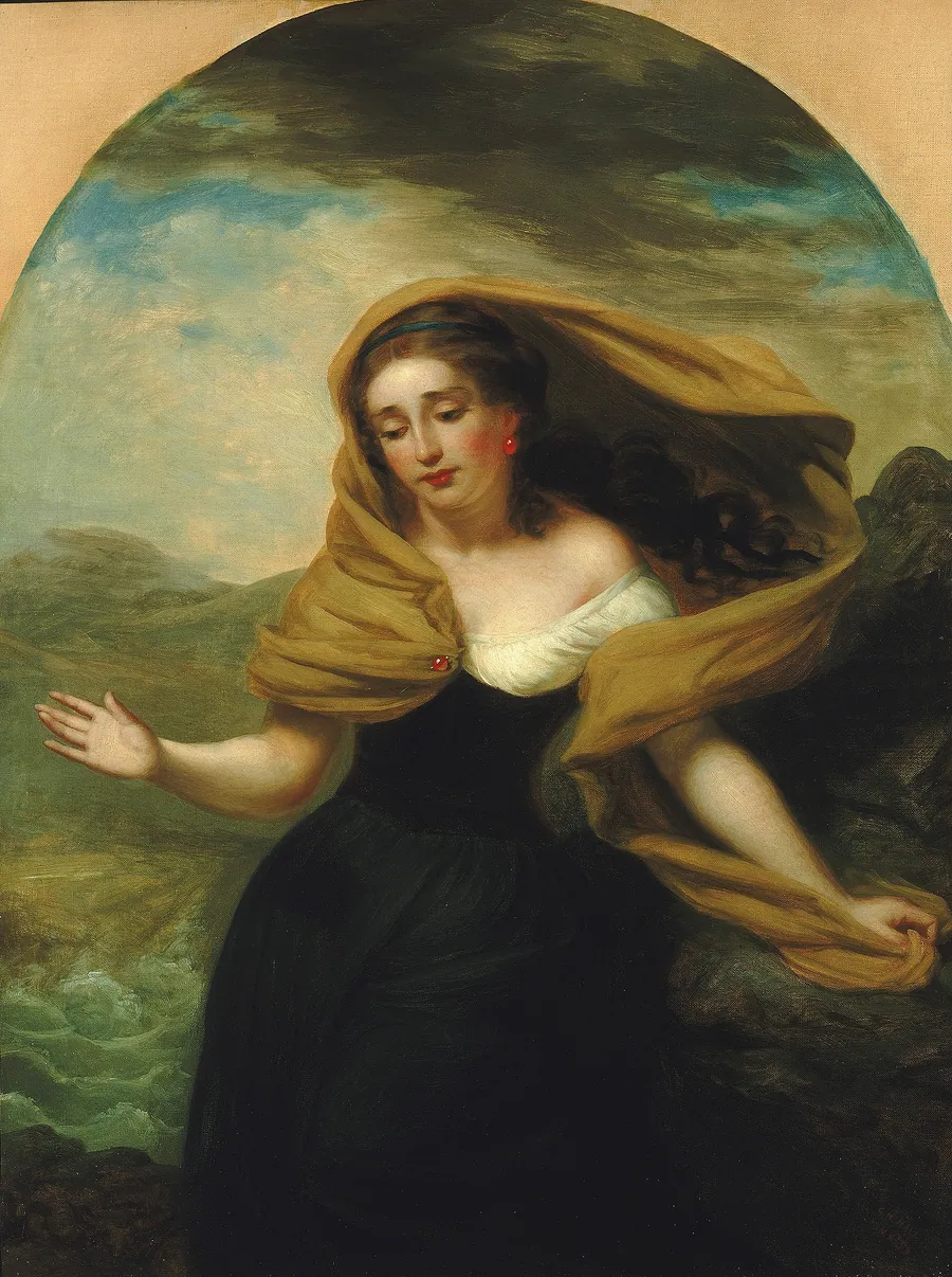 Miranda (from "The Tempest") by George Henry Hall, born Boston, MA 1825-died New York City 1913