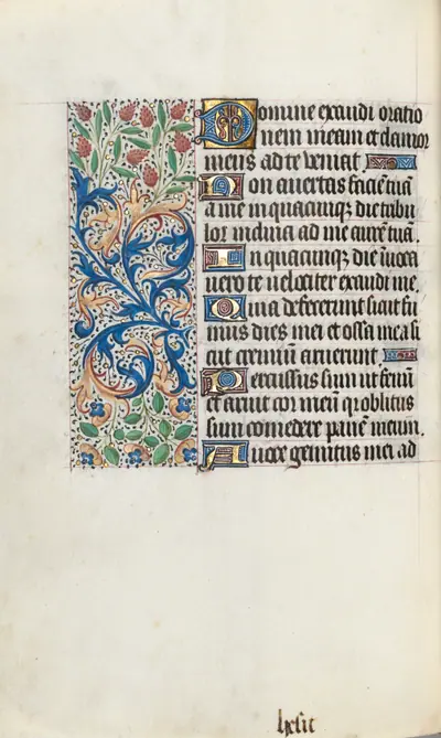 Book of Hours (Use of Rouen): fol. 87v