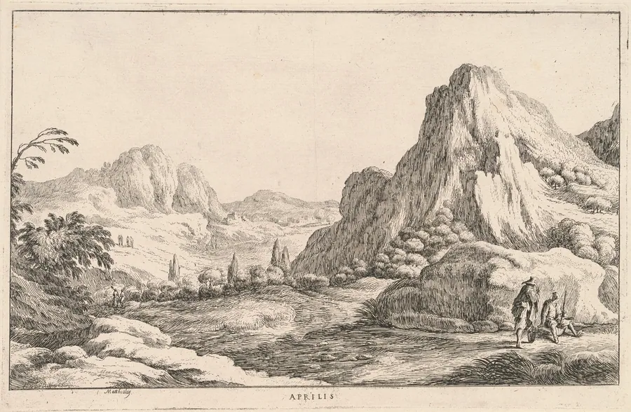 Aprilis (April) by Ludovico Mattioli