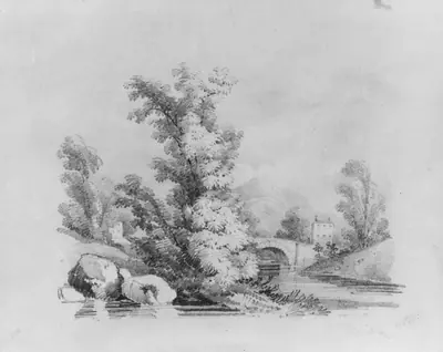 Landscape (from McGuire Scrapbook)