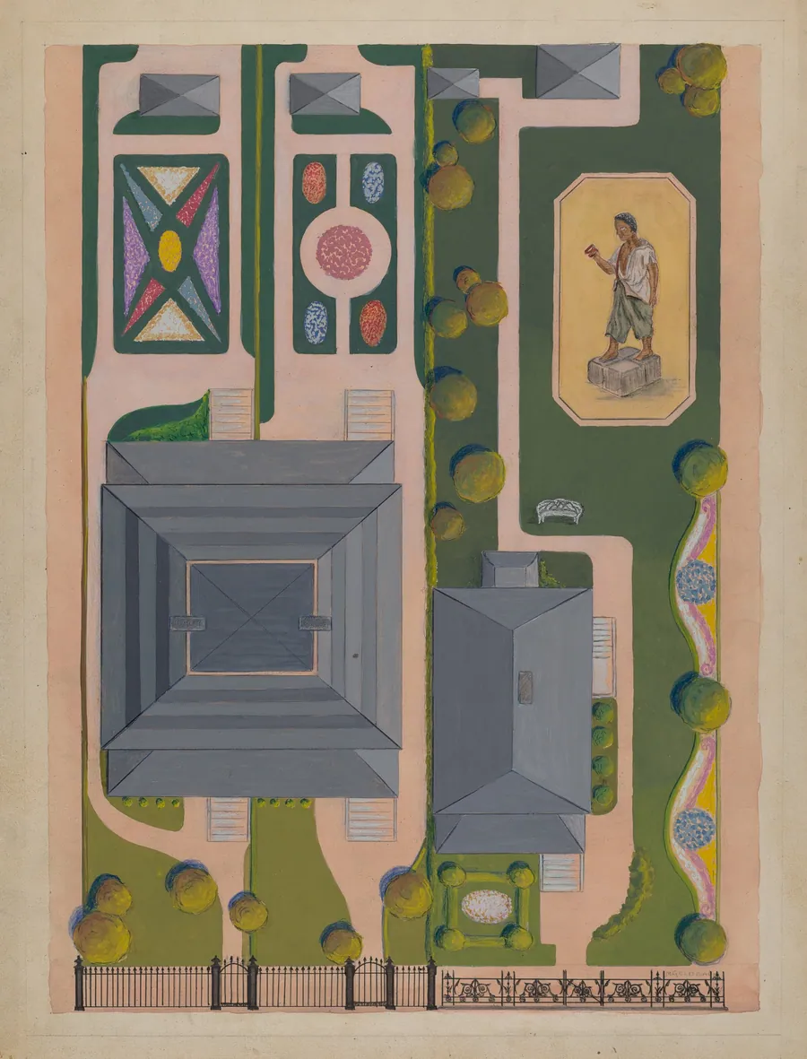 Ward and Green Gardens by Meyer Goldbaum