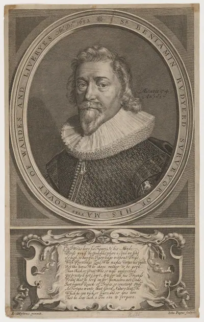 Sir Benjamin Rudyerd, Politician and Poet