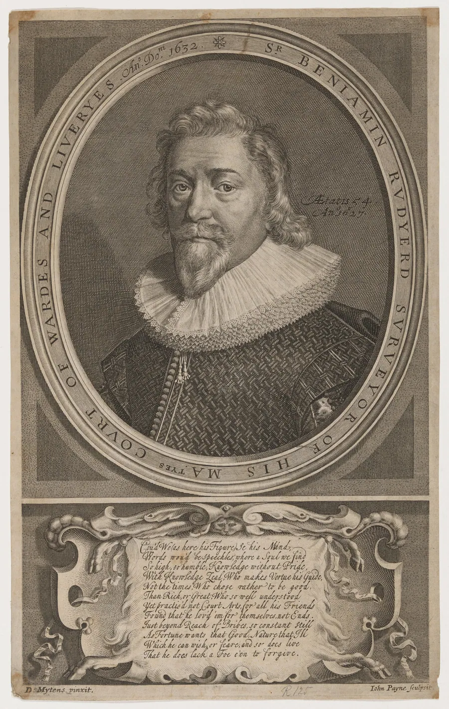 Sir Benjamin Rudyerd, Politician and Poet by John Payne