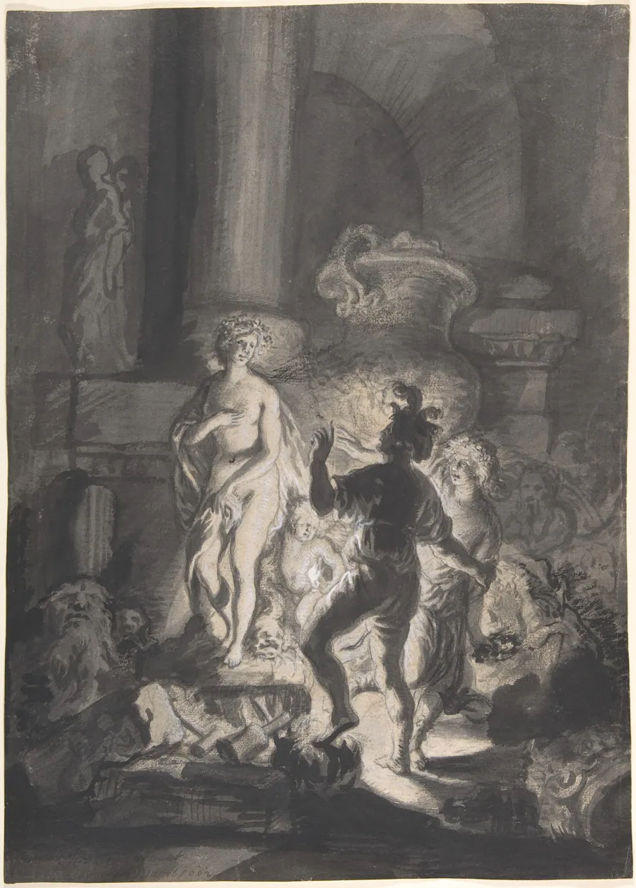 Pygmalion by Joachim von Sandrart